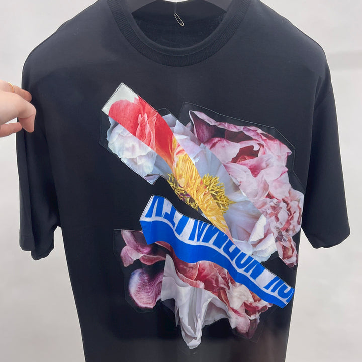 [BUNJANG] System Homme Graphic Short Sleeve T-Shirt / 시스템옴므 그래픽  반팔  티셔츠