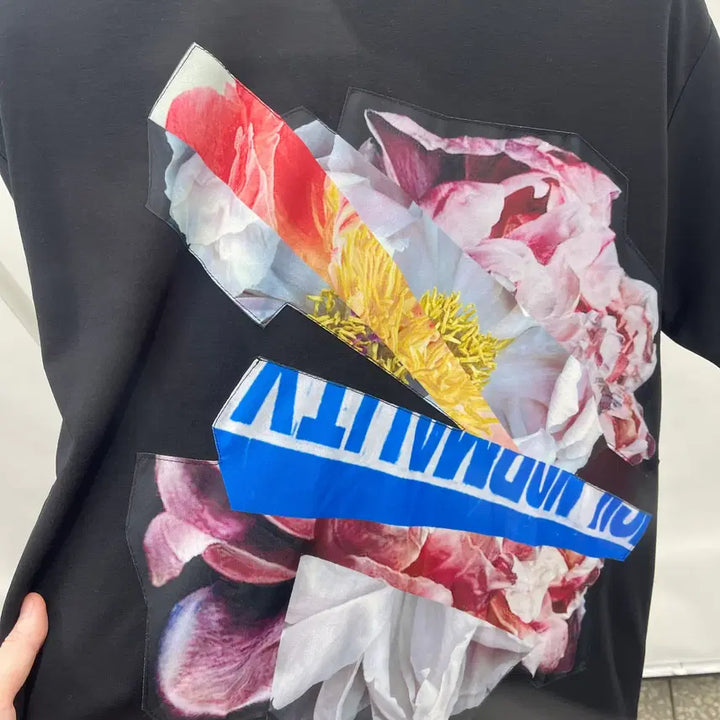 [BUNJANG] System Homme Graphic Short Sleeve T-Shirt / 시스템옴므 그래픽  반팔  티셔츠