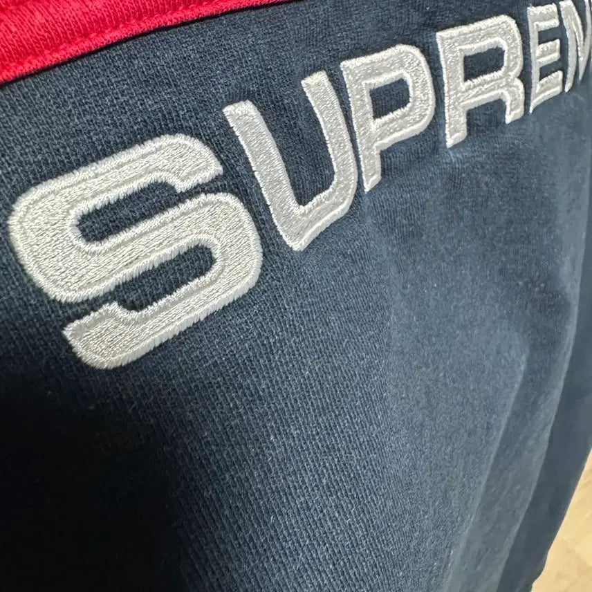 [BUNJANG] Supreme Half-Zip Sweatshirt Large / 슈프림  하프집업 맨투맨 라지