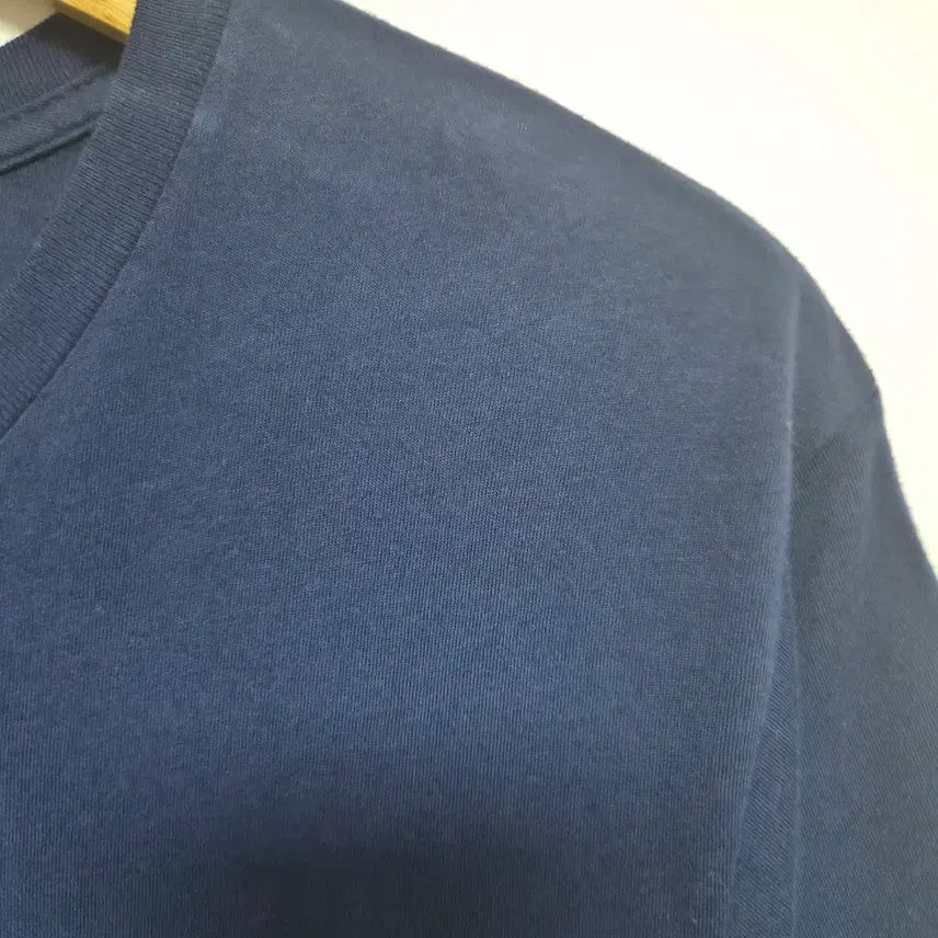 [BUNJANG] Patagonia Big Logo Navy T-Shirt / 파타고니아Patagonia 빅로고 네이비 반팔티셔츠 - T127