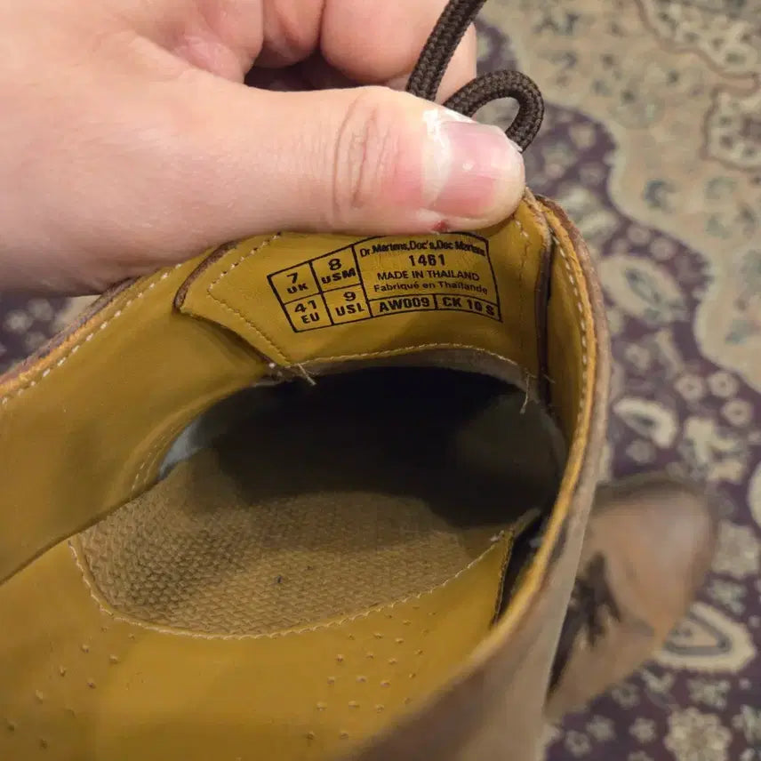 [BUNJANG] Dr. Martens 1461 Crazy Horse Leather Shoes / 닥터마틴 1461 크레이지홀스 uk7 260-265