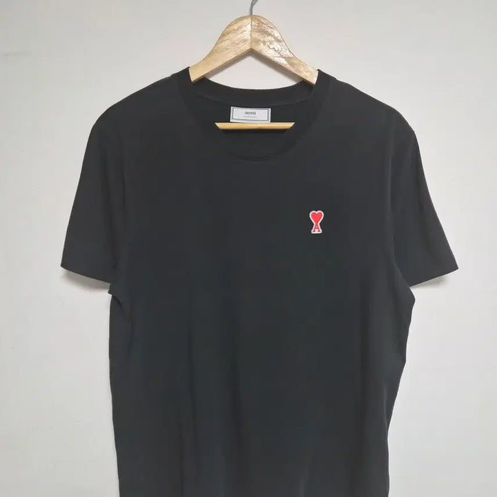 [BUNJANG] AMI Small Logo Short Sleeve T-shirt / 아미AMI 매장판 스몰로고 반팔 티셔츠 L - T128