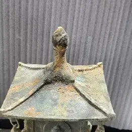 [BUNJANG] Bronze Four-Directional Buddha Reliquary Antique / 청동제 사방불 누각식 사리함 사리장엄구 골동품 고미술품 출토품 청동기
