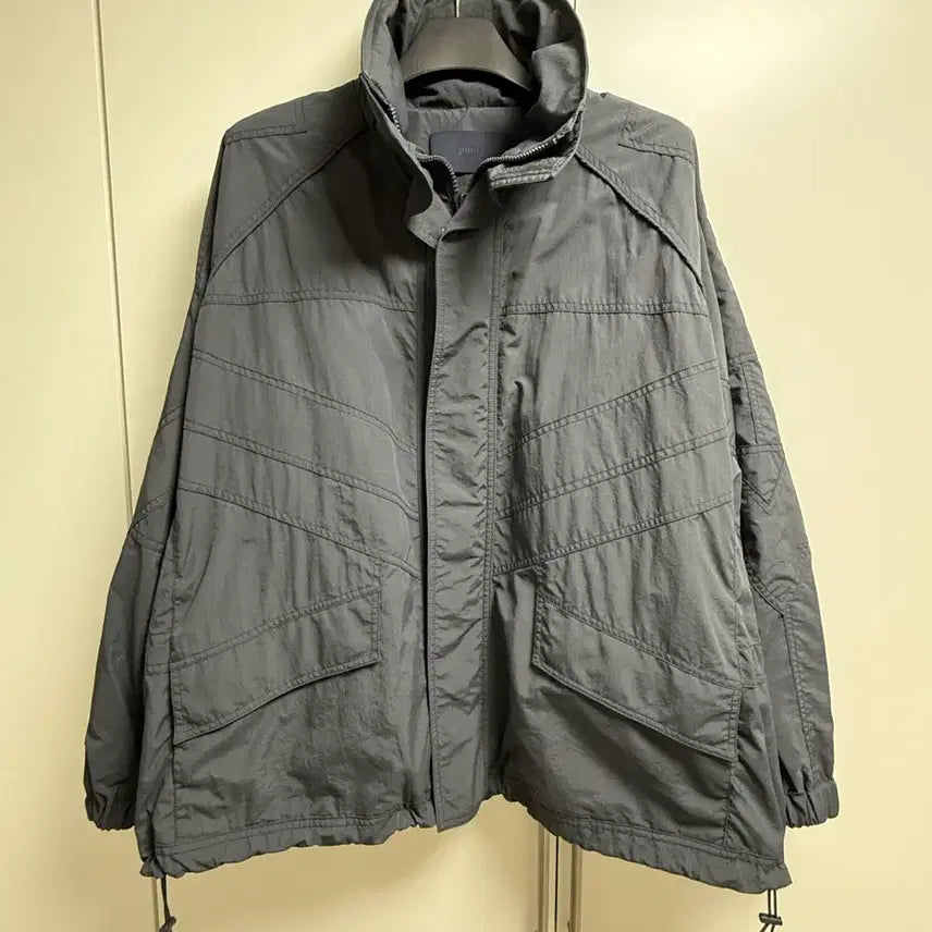 [BUNJANG] Juun.J Windbreaker Jacket / 준지 24년 바람막이 48사이즈
