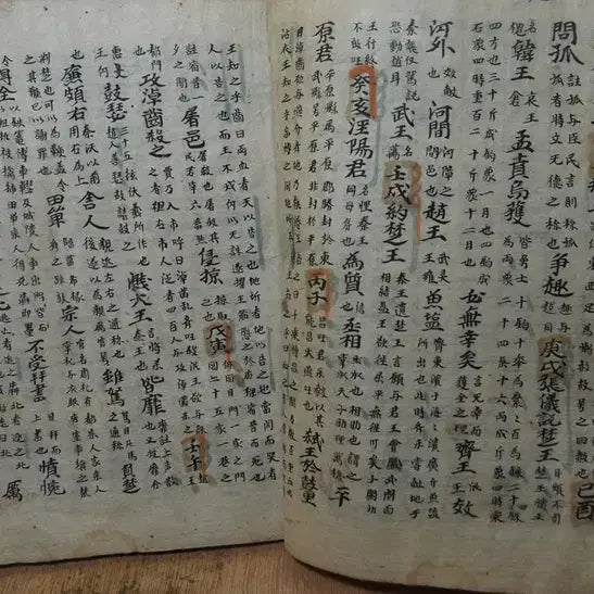 [BUNJANG] Joseon Dynasty Authentic Tonggam Osip Pyeon Sangse Joryo Manuscript / 조선시대 진품 통감오십편상세절요 필사본 한권 골동품 고미술품 수집품