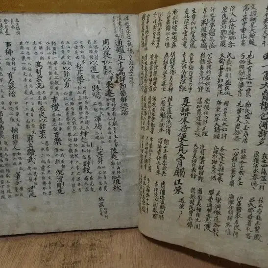 [BUNJANG] Joseon Dynasty Authentic Tonggam Osip Pyeon Sangse Joryo Manuscript / 조선시대 진품 통감오십편상세절요 필사본 한권 골동품 고미술품 수집품