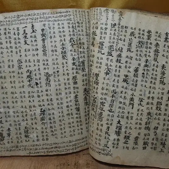 [BUNJANG] Joseon Dynasty Authentic Tonggam Osip Pyeon Sangse Joryo Manuscript / 조선시대 진품 통감오십편상세절요 필사본 한권 골동품 고미술품 수집품