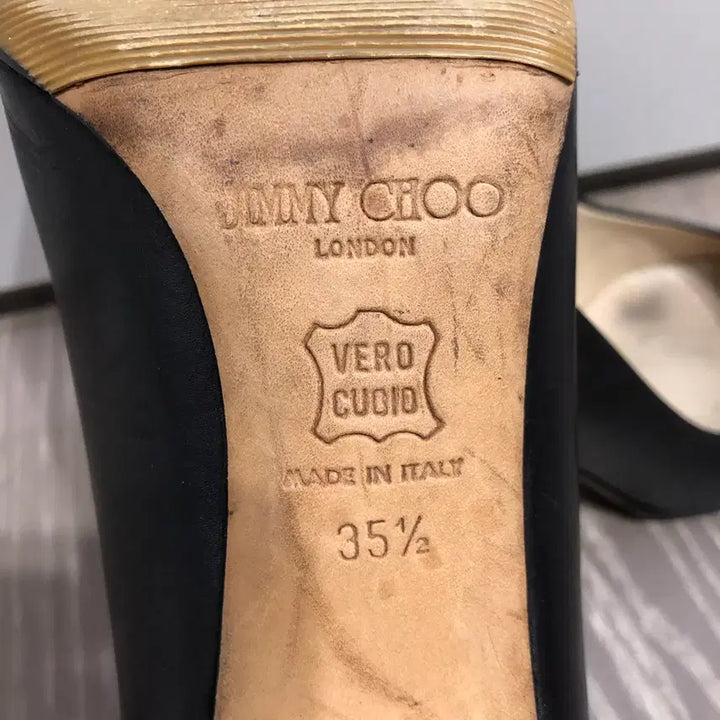 [BUNJANG] Jimmy Choo Black Heels 35 1/2 Pumps / 지미추 블랙 힐 35 1/2 (225)