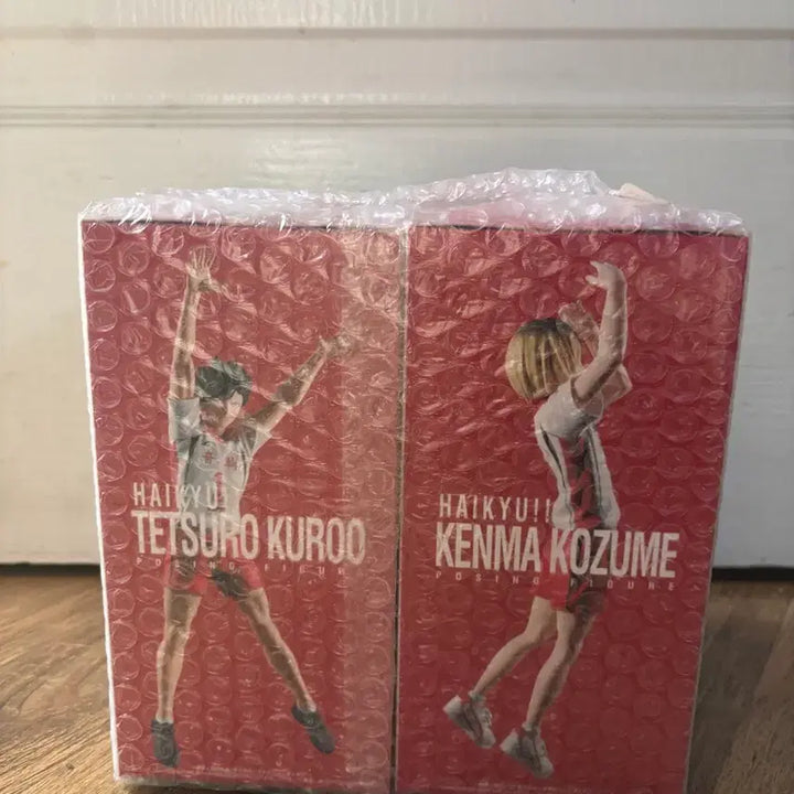 [SOLD OUT] 택포 4.4) 하이큐 켄마 쿠로오 포징 피규어 세트 미개봉 (신버전)