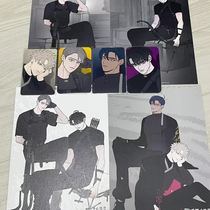 [BUNJANG] Dosupool Black Cat &amp; Tiger Calendar Bundle Set / 도수풀 도깨비도 수풀이 있어야 모인다 흑묘력 흑호력 판매