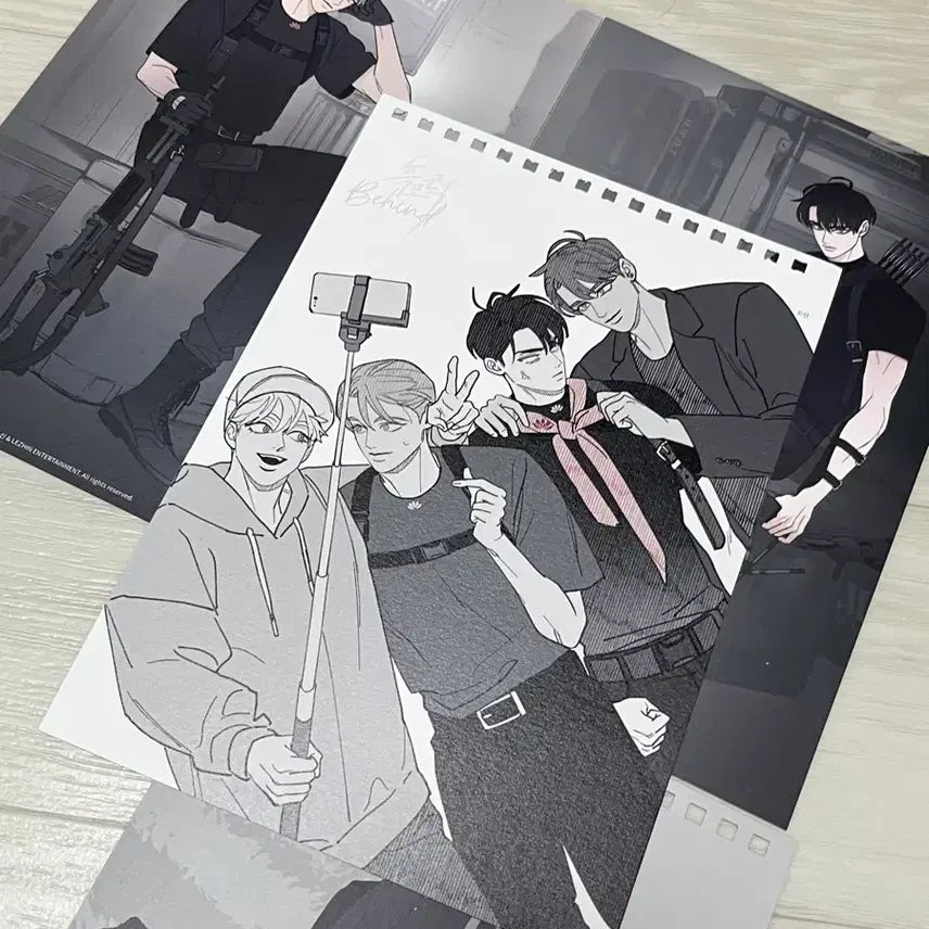 [BUNJANG] Dosupool Black Cat &amp; Tiger Calendar Bundle Set / 도수풀 도깨비도 수풀이 있어야 모인다 흑묘력 흑호력 판매
