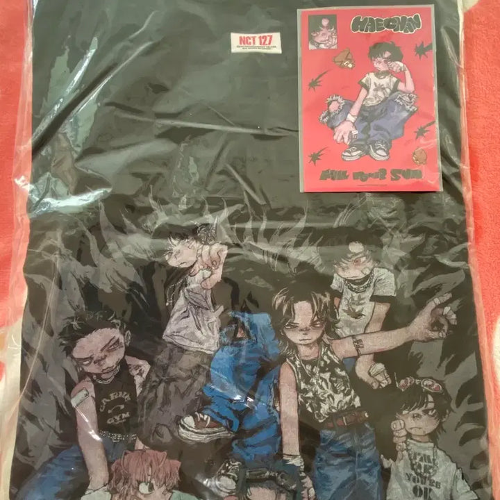 [SOLD OUT] nct127 해찬 시그 티셔츠