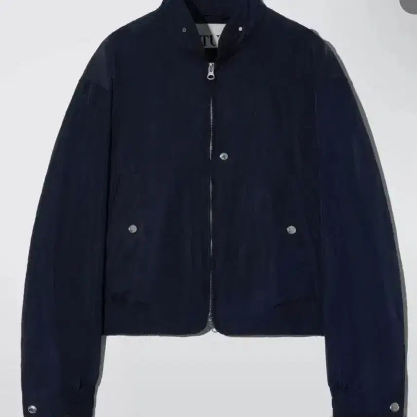 [BUNJANG] Setter Nylon Blouson Navy Jacket / [L] 세터 나일론 블루종 네이비