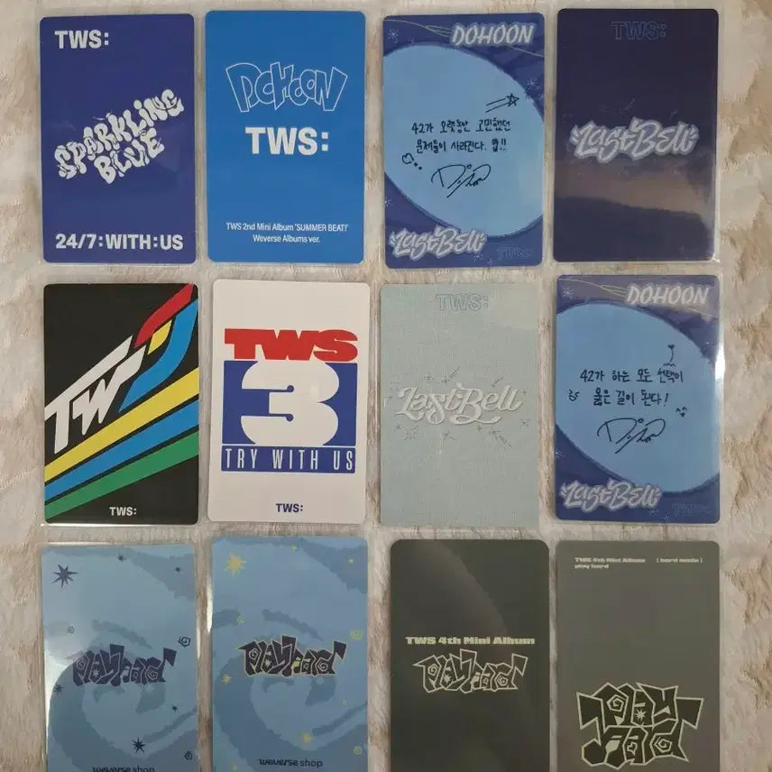 [BUNJANG] TWS Dohoon Bundle Set Photocard / 가격내림) TWS 투어스 도훈 포카 일괄 판매