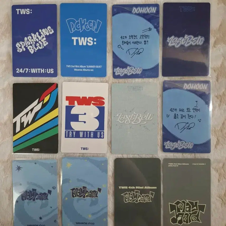 [BUNJANG] TWS Dohoon Bundle Set Photocard / 가격내림) TWS 투어스 도훈 포카 일괄 판매