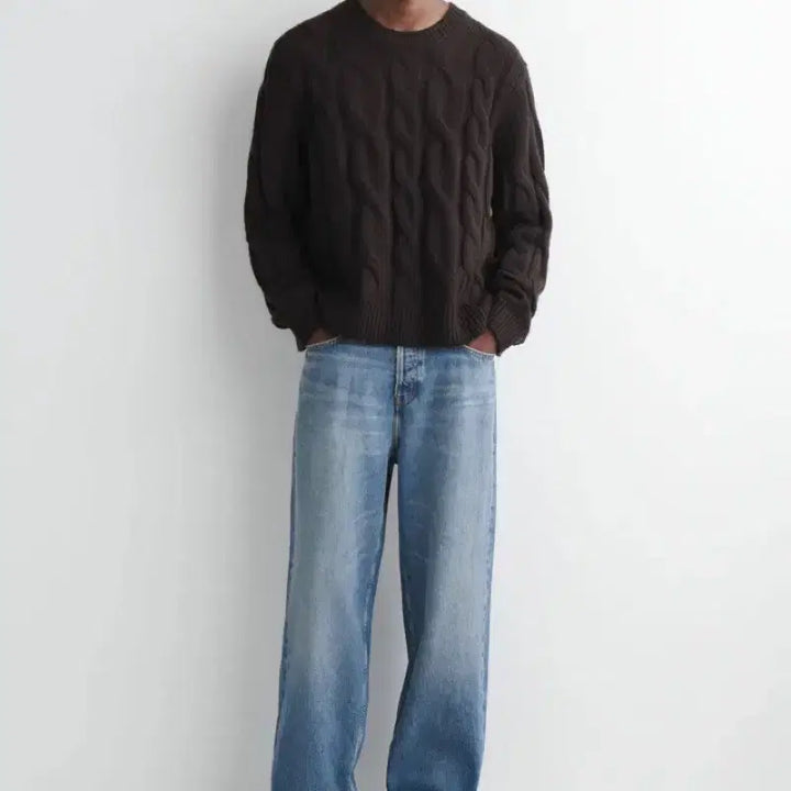 [BUNJANG] COS Rider Straight Leg Jeans / COS 코스 RIDER 스트레이트 레그 진 페이드 블루