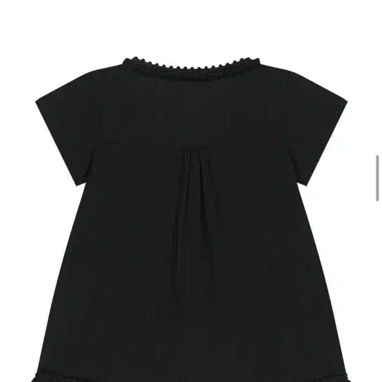 [SOLD OUT] 코이세이오 coyseio 프린지 셔링 블라우스 블랙