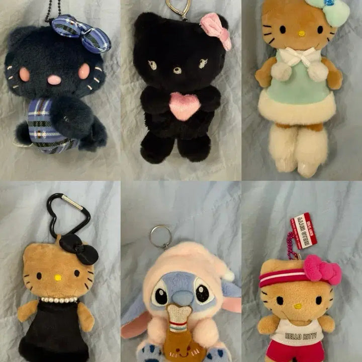 [BUNJANG] Fillimilli Devil Kitty Long-Legged Kitty Keychain Collection / 필리밀리 악마키티 태닝키티 롱다리키티 키링
