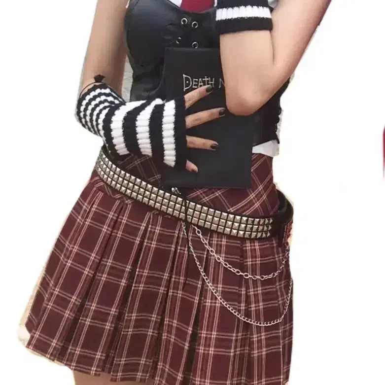 [BUNJANG] Death Note Misa Amane Cosplay Costume Rental / 데스노트 미사 졸업사진 대여 코스프레