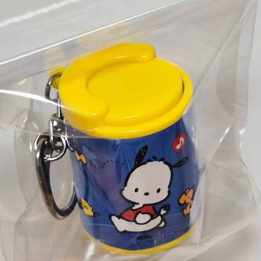[BUNJANG] Sanrio Pochacco Coin Cylinder Gacha Keychain (New) / 새상품) 산리오 포차코 코인 실린더 가챠 키링