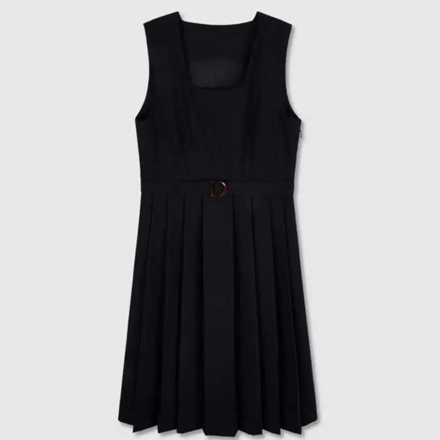 [BUNJANG] Midoributter Accordion Pleats Dress [Navy] S / [택포] 미도리버터 아코디언 플리츠 원피스 S