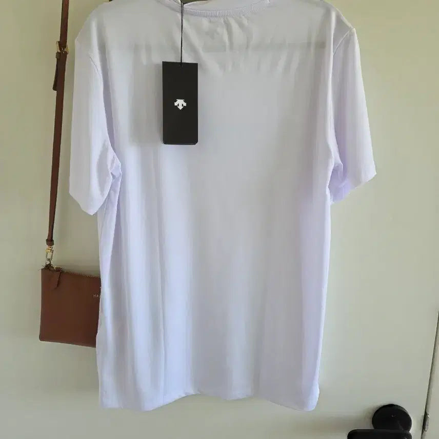 [BUNJANG] Bose Descente White Functional T-shirt / 보세데상트 화이트 기능성 티셔츠