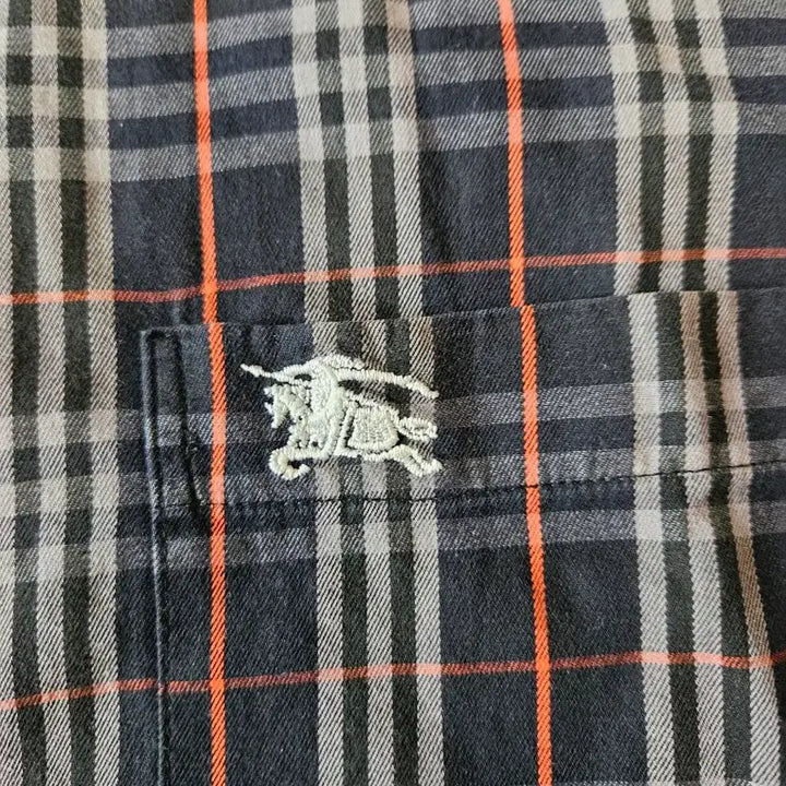 [BUNJANG] Burberry Checkered Long Sleeve Shirt (XL) / 버버리 체크 남방 셔츠 긴팔 43(XL)
