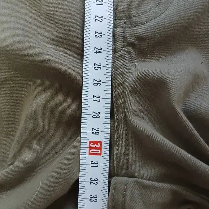 [BUNJANG] Zara Khaki Cargo Pants 34 / 자라 Zara 카키 카고 팬츠 34