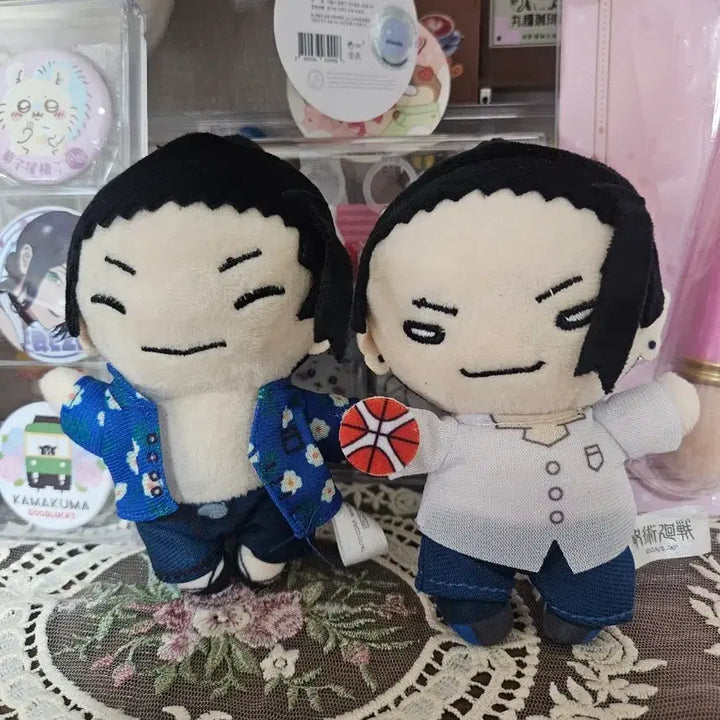[BUNJANG] Jujutsu Kaisen Gojo Geto Taito Doll Keychain Bundle Set / 주술회전 고죠 게토 타이토 인형 키링  일괄