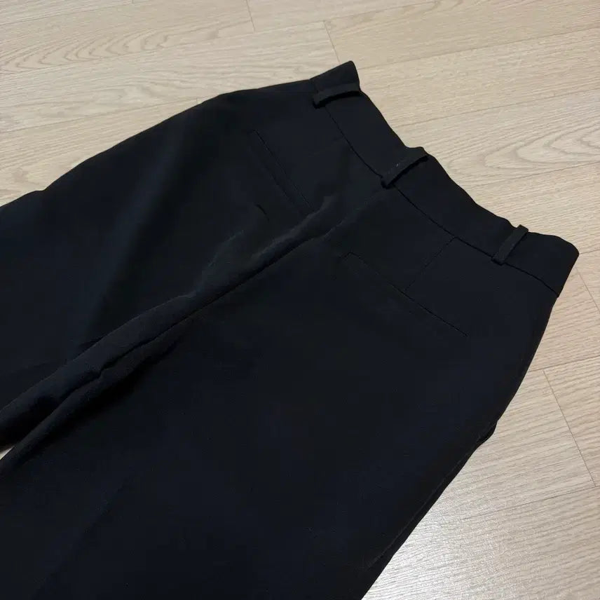 [BUNJANG] Meorimarket Black Slacks - New / 머리마켓 블랙 슬랙스 새상품