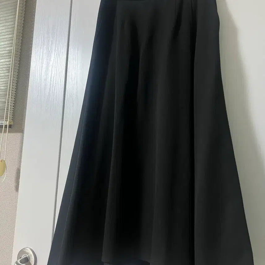 [BUNJANG] Time Wool Back-Banding Flare Skirt / 타임 울 백밴딩 플레어 스커트