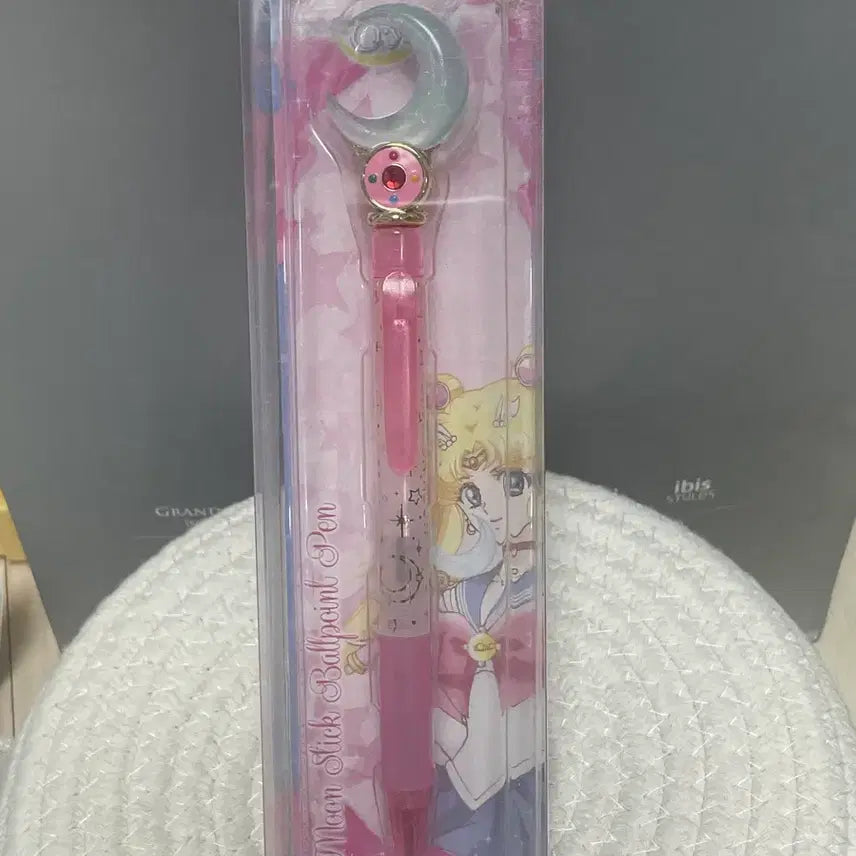 [BUNJANG] Sailor Moon 20th Anniversary Moon Stick Ballpoint Pen / 세일러문 20주년 문스틱 볼펜