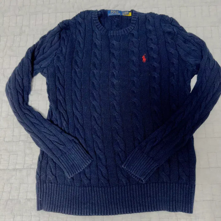 [SOLD OUT] 정품 실착용 1번 폴로 케이블 니트 코든 스웨터  (남여공용)