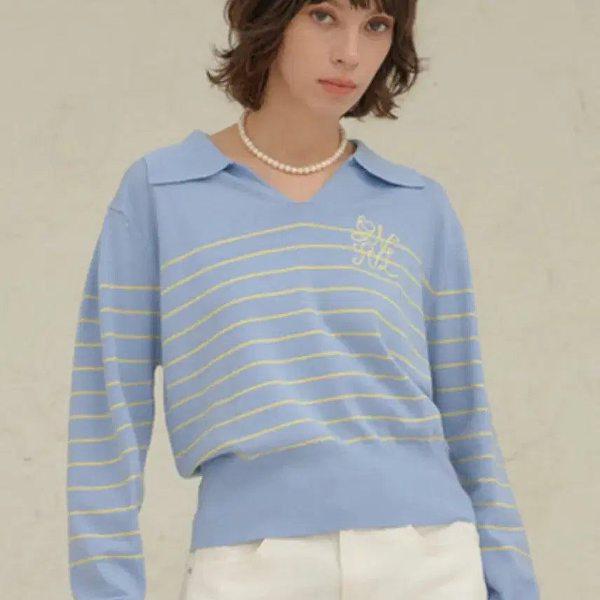 [BUNJANG] General Idea Stripe Knit / 제너럴아이디어 스트라이프 니트