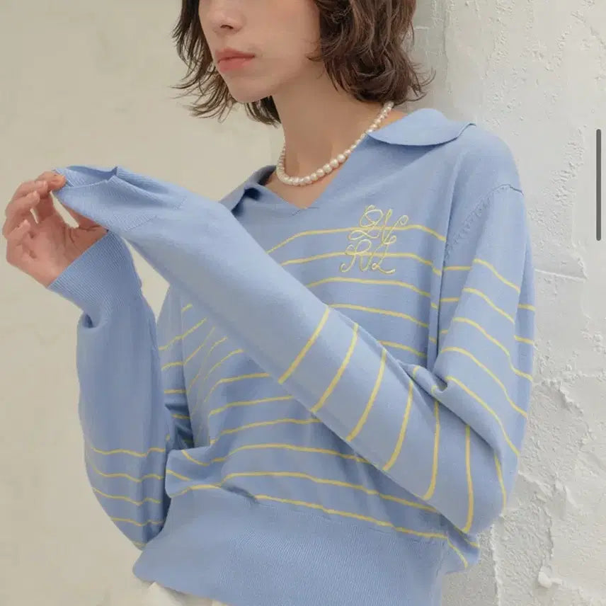 [BUNJANG] General Idea Stripe Knit / 제너럴아이디어 스트라이프 니트