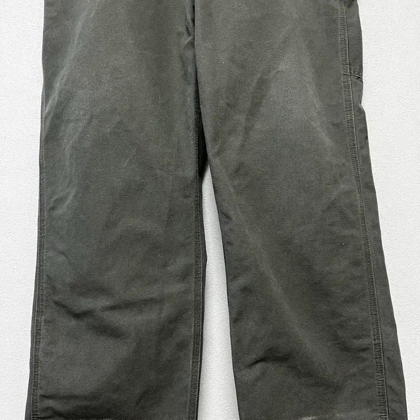 [BUNJANG] Carhartt WIP Single Knee Moss Green Vintage Pants / B11 MOS 빈티지 칼하트 싱글니 모스그린