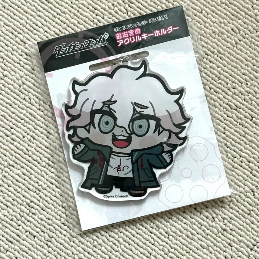 [BUNJANG] Super Danganronpa 2 Nagito Komaeda Acrylic Keyring / 미개봉 슈단 코마에다 부쿠부 아크릴 키링 뉴단 단간 단간론파 나기토
