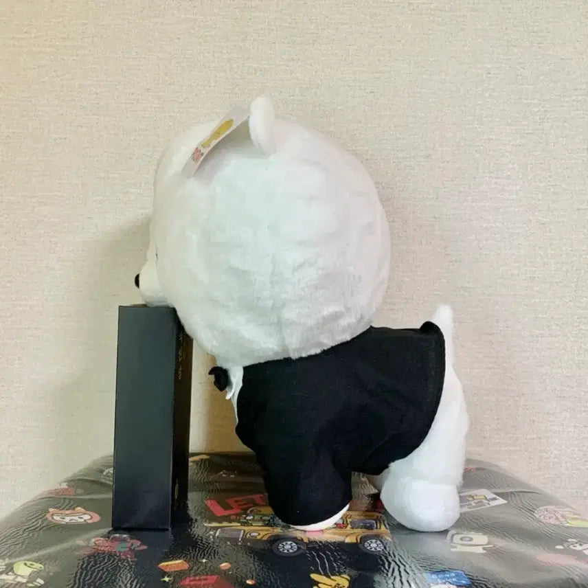 [BUNJANG] Tuxedo Dog Plush Toy / 새상품) 턱시도 강아지 인형