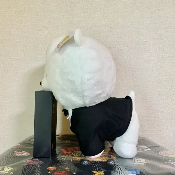 [BUNJANG] Tuxedo Dog Plush Toy / 새상품) 턱시도 강아지 인형