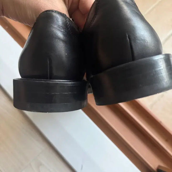 [BUNJANG] Lorenzo Banfi Derby Black Leather Shoes Size 255 / 로렌조반피 더비 255