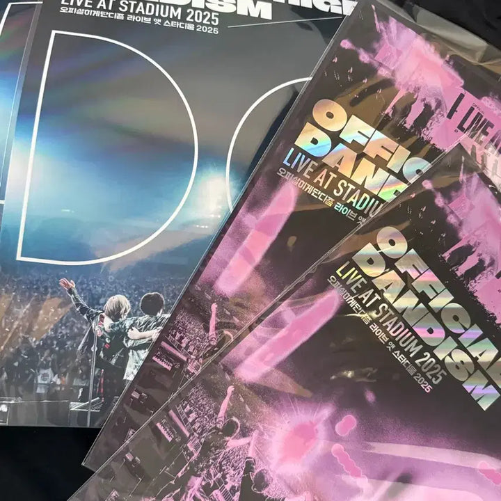 [BUNJANG] Official HIGE DANdism Live at Stadium Week 1 Poster Bundle / 오피셜히게단디즘 라이브 앳 스타디움 1주차 포스터 히게단