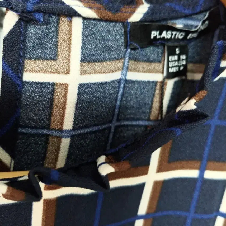 [BUNJANG] Plastic Island Check Pleated Midi Dress / [S] 플라스틱아일랜드 체크 플리츠 원피스 (상태 좋음/하객룩 추천)