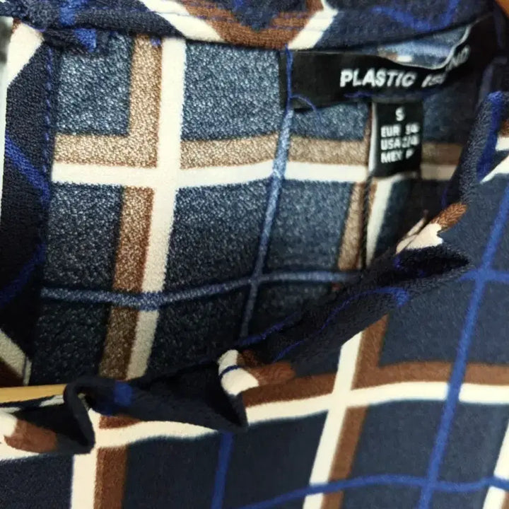 [BUNJANG] Plastic Island Check Pleated Midi Dress / [S] 플라스틱아일랜드 체크 플리츠 원피스 (상태 좋음/하객룩 추천)