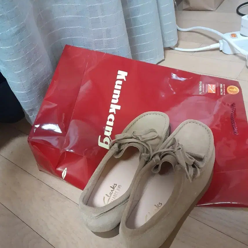 [BUNJANG] Clarks Wallabee Moccasin Shoes / 클락스 라비 이보 모카신 슈즈