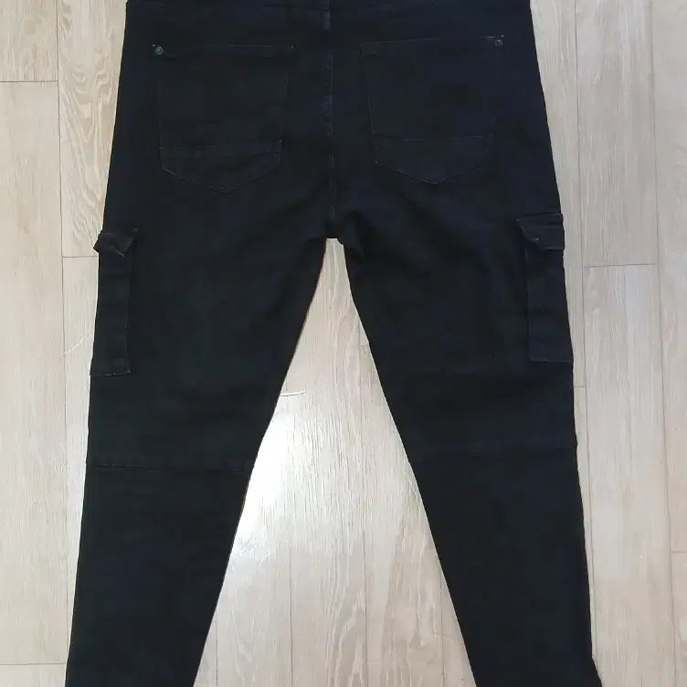 [BUNJANG] Zara Skinny Biker Black Jeans - Size 36 / 자라 Zara 스키니 바이커 블랙진 36 스판