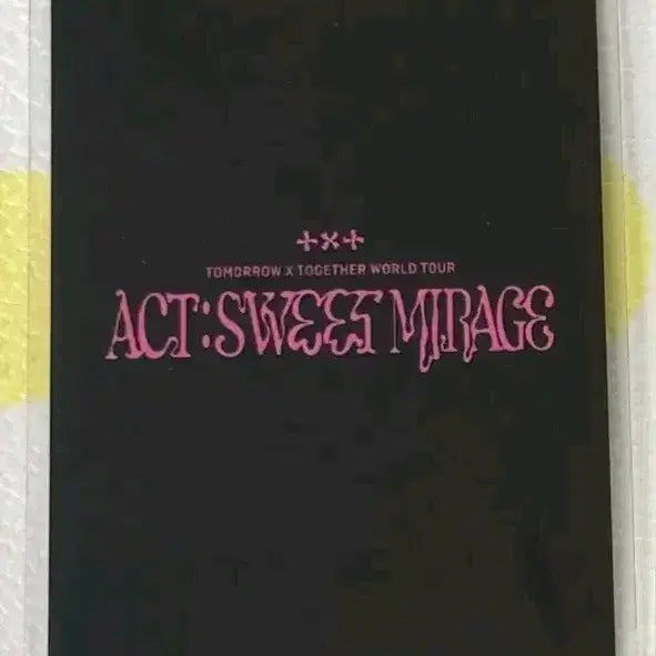 [BUNJANG] TXT (Tomorrow X Together) Soobin SWEET 2-Day Photocard / 투모로우바이투게더 수빈 SWEET  포카 럭키 카드