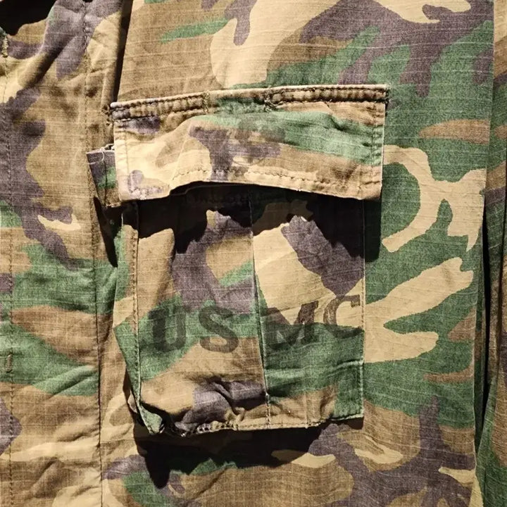 [BUNJANG] USMC ERDL 80s Fatigue Jacket (M/L) / 80&