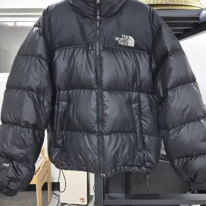 [BUNJANG] The North Face 700 Fill Power Black Down Jacket / 노스페이스 700 블랙 패딩 점퍼