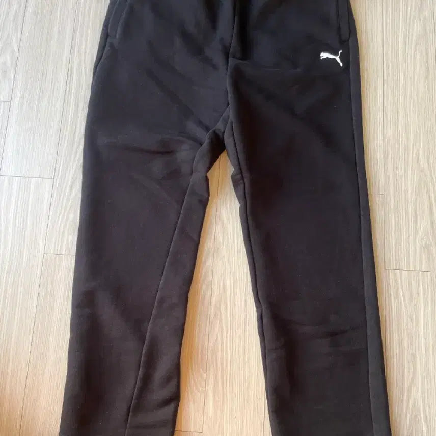 [BUNJANG] Puma Black Wide Pants / 푸마 블랙 와이드 팬츠