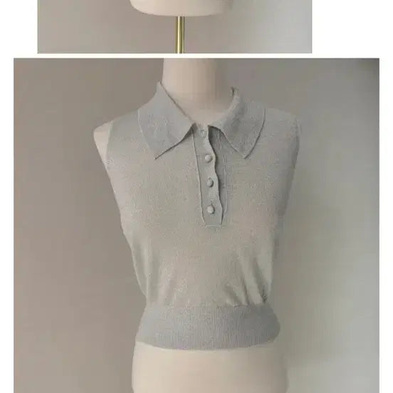 [BUNJANG] Rose Moabbliss Knit Top / 펄글리터니트 로즈무아블리스민
